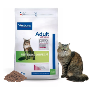 Alimento Virbac Adult Salmón Neutered & Entire 7kg gato