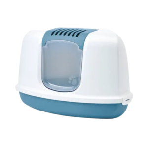 Savic Arenero Nestor Corner Triangular Cubierto Color Azul Piedra