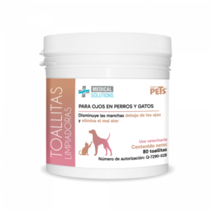 Medical Solutions Toallitas Limpiadoras Para Ojos 80 Piezas