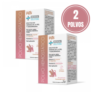 Medical Solutions Polvo Hemostático Pack de 2 Polvos de 14 Gr