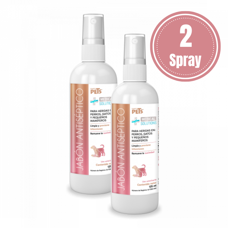 Medical Solutions Jabón Antiséptico Para Heridas Pack de 2 de 125 mL