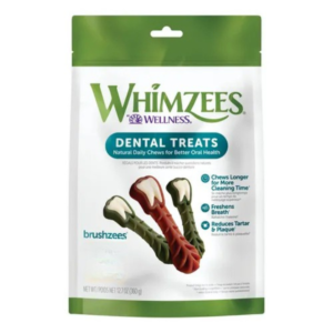 Whimzees Premios Brushzees Tamaño S 24 Piezas